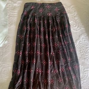 Addie Midi Skirt - Natual Life chocolate brown